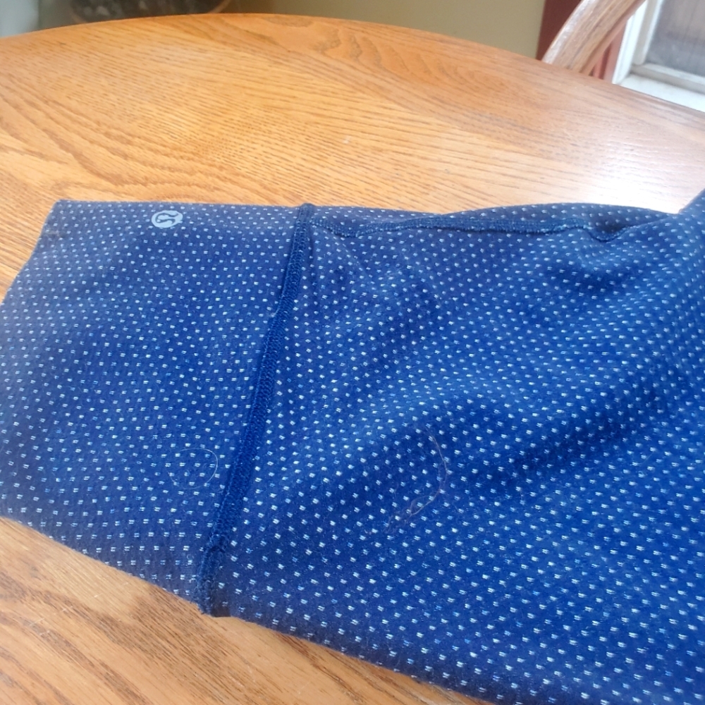 Lululemon polka dot tights